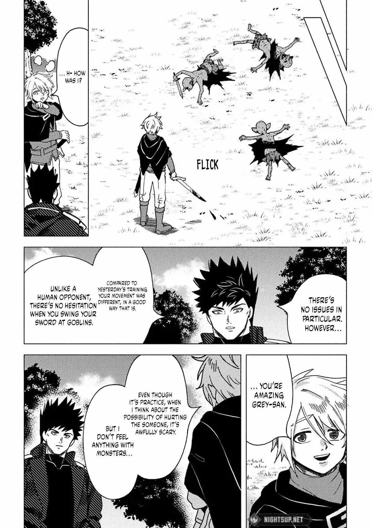 B-Rank Adventurer With an Evil Look Becomes a Daddy to the Protagonist and His Childhood Friends Chapter 13.1 - Page 16 in English