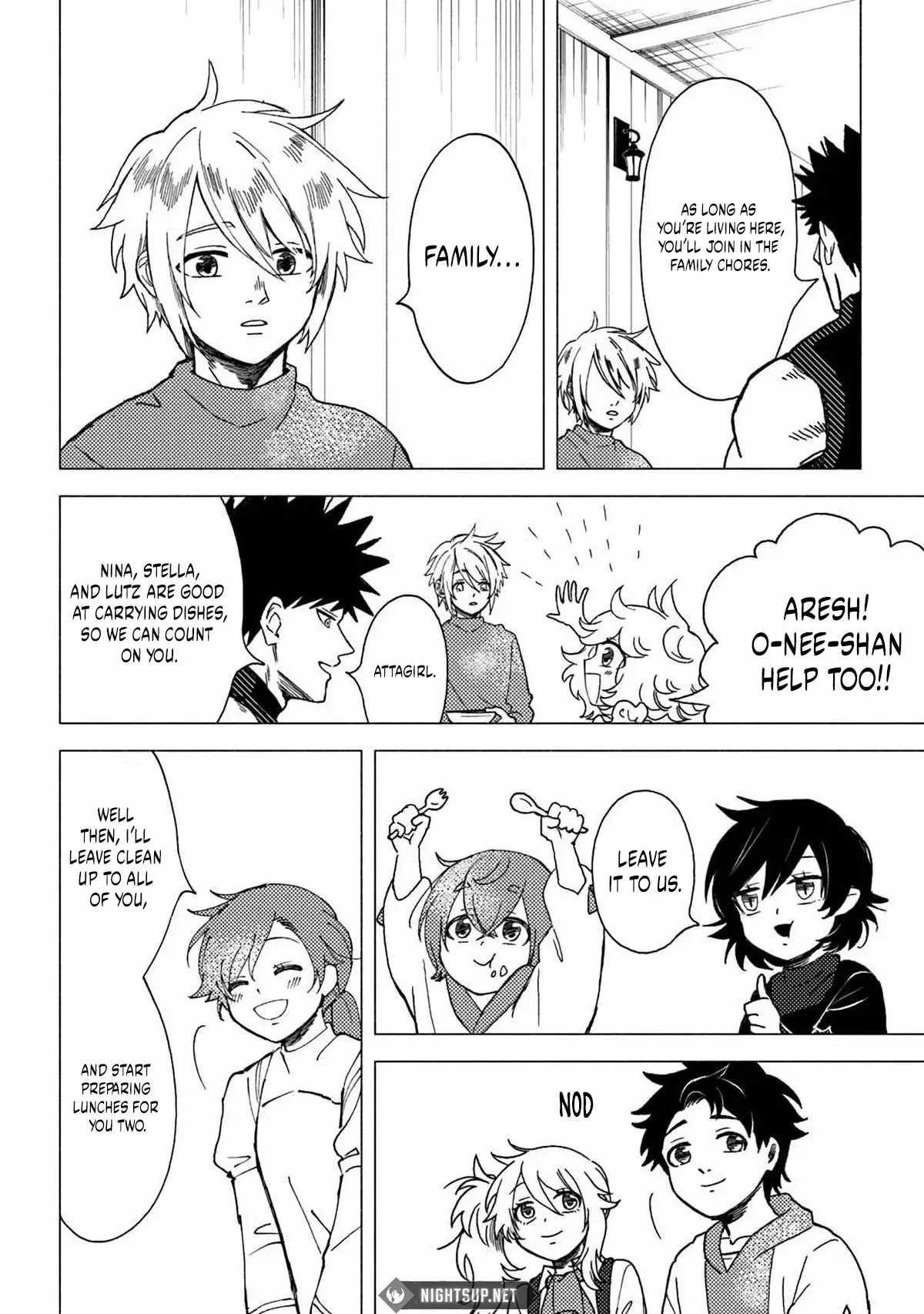 B-Rank Adventurer With an Evil Look Becomes a Daddy to the Protagonist and His Childhood Friends Chapter 13.1 - Page 6 in English