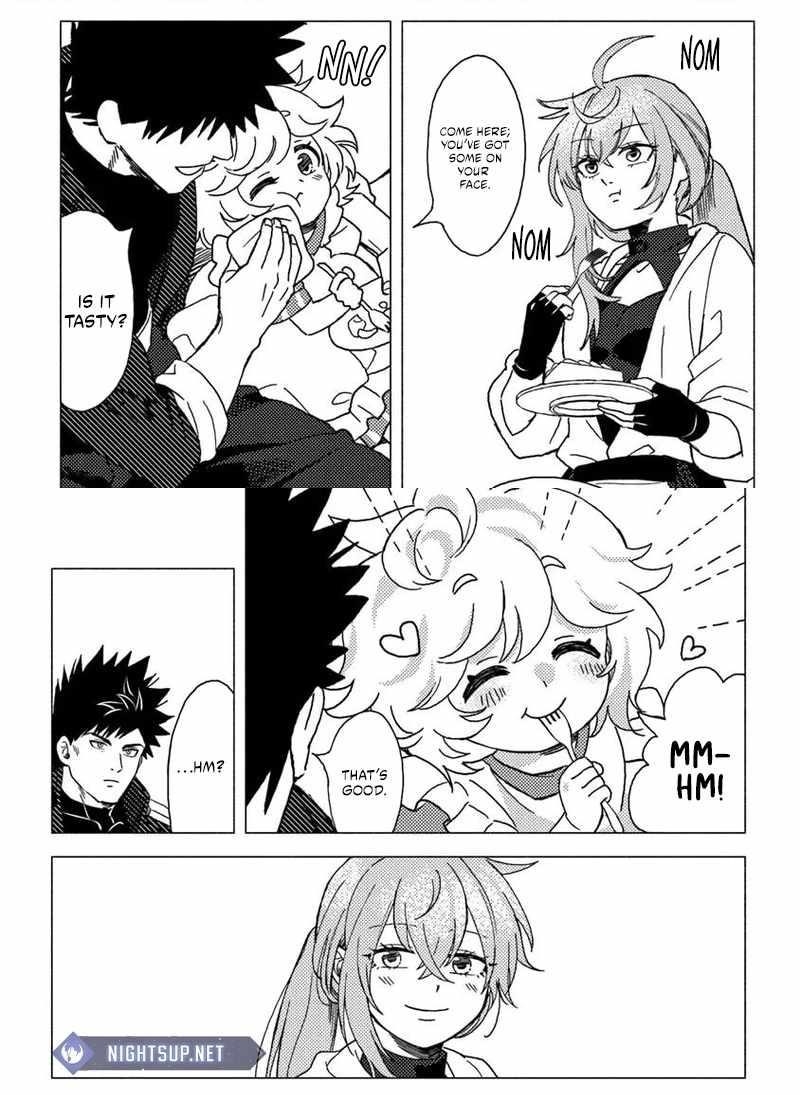 B-Rank Adventurer With an Evil Look Becomes a Daddy to the Protagonist and His Childhood Friends Chapter 14.2 - Page 4 in English