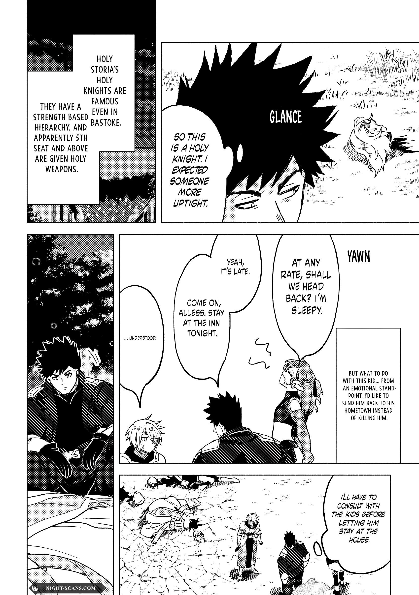 B-Rank Adventurer With an Evil Look Becomes a Daddy to the Protagonist and His Childhood Friends Chapter 9.2 - Page 13 in English
