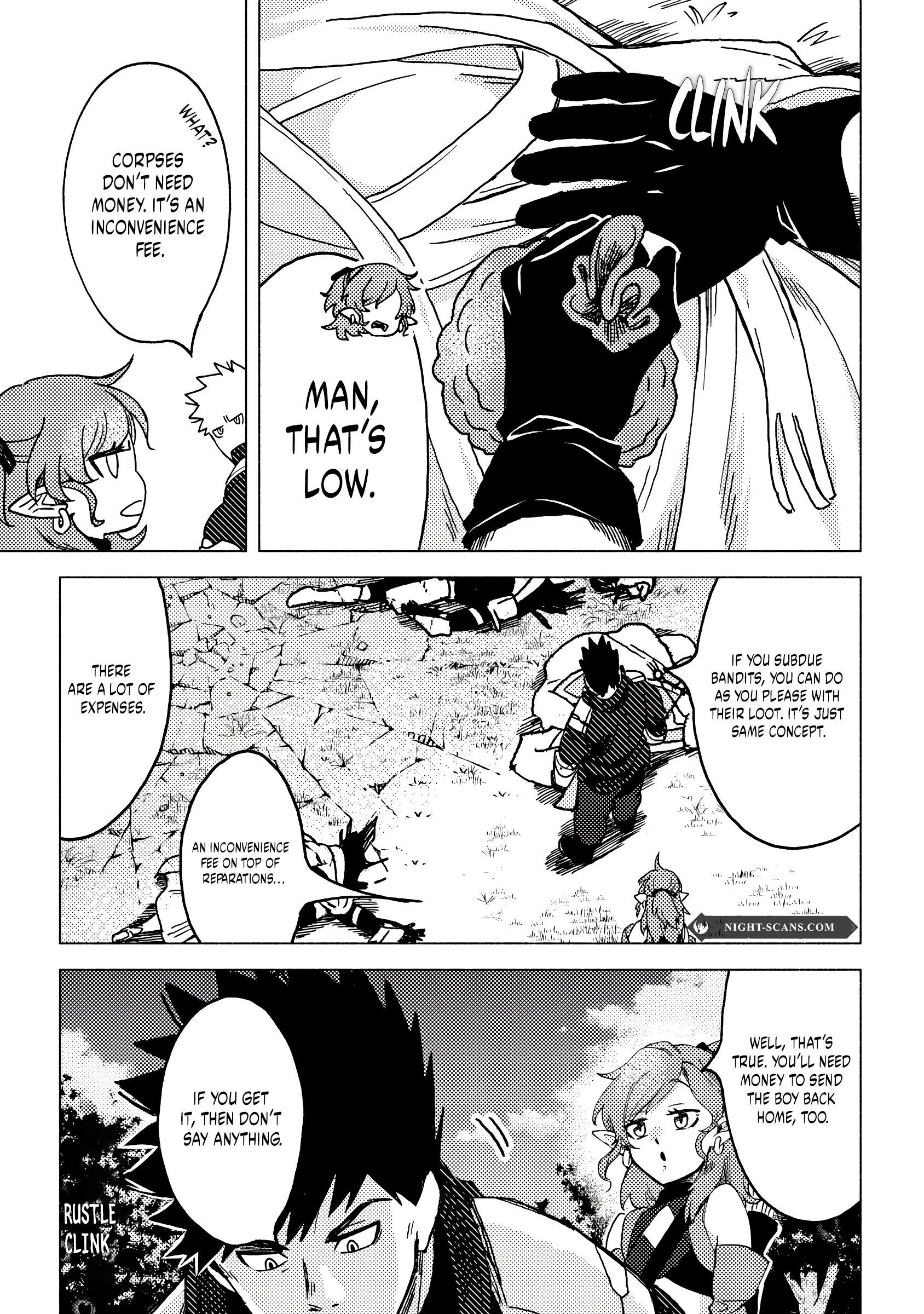 B-Rank Adventurer With an Evil Look Becomes a Daddy to the Protagonist and His Childhood Friends Chapter 9.2 - Page 14 in English