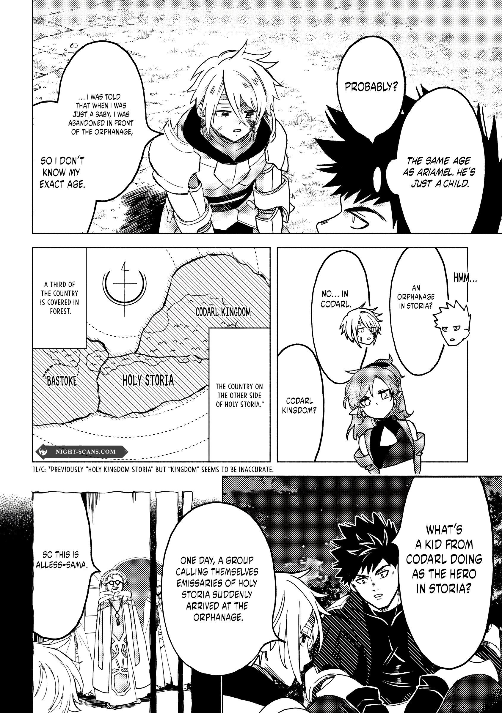 B-Rank Adventurer With an Evil Look Becomes a Daddy to the Protagonist and His Childhood Friends Chapter 9.2 - Page 9 in English