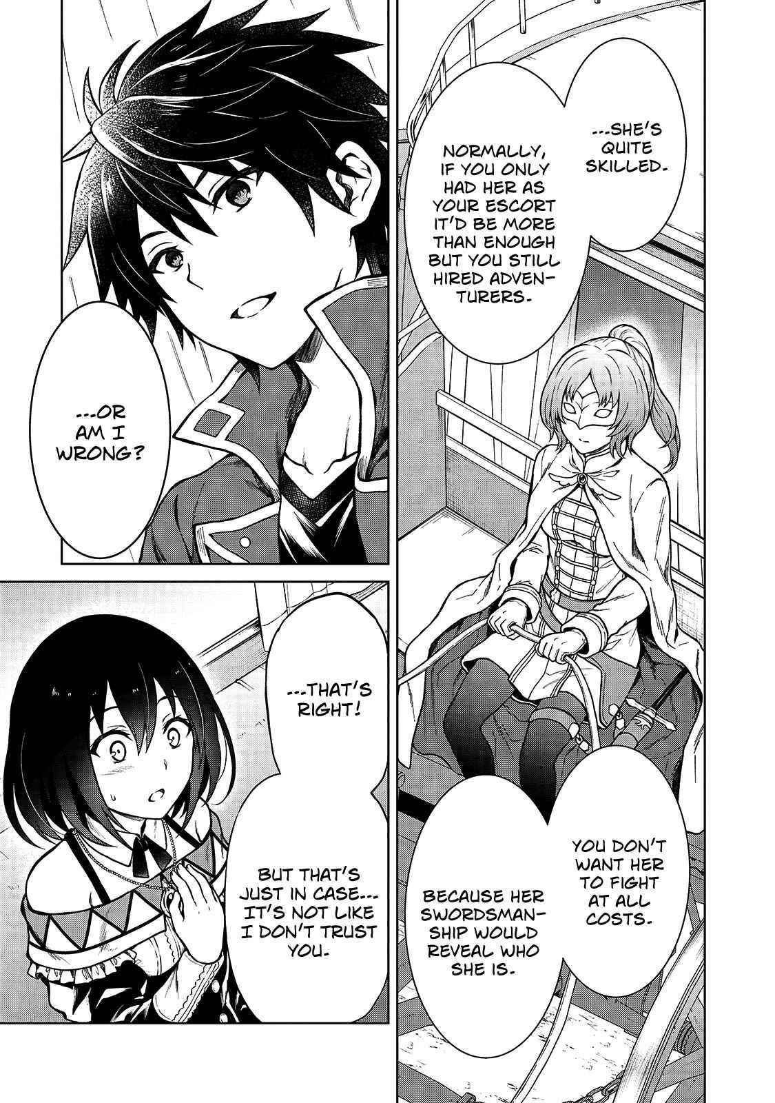 I’m a D-Rank Adventurer, for Some Reason I Got Recruited Into a Hero Party, and Now the Princess Is Stalking Me Chapter 3 - Page 13 in English
