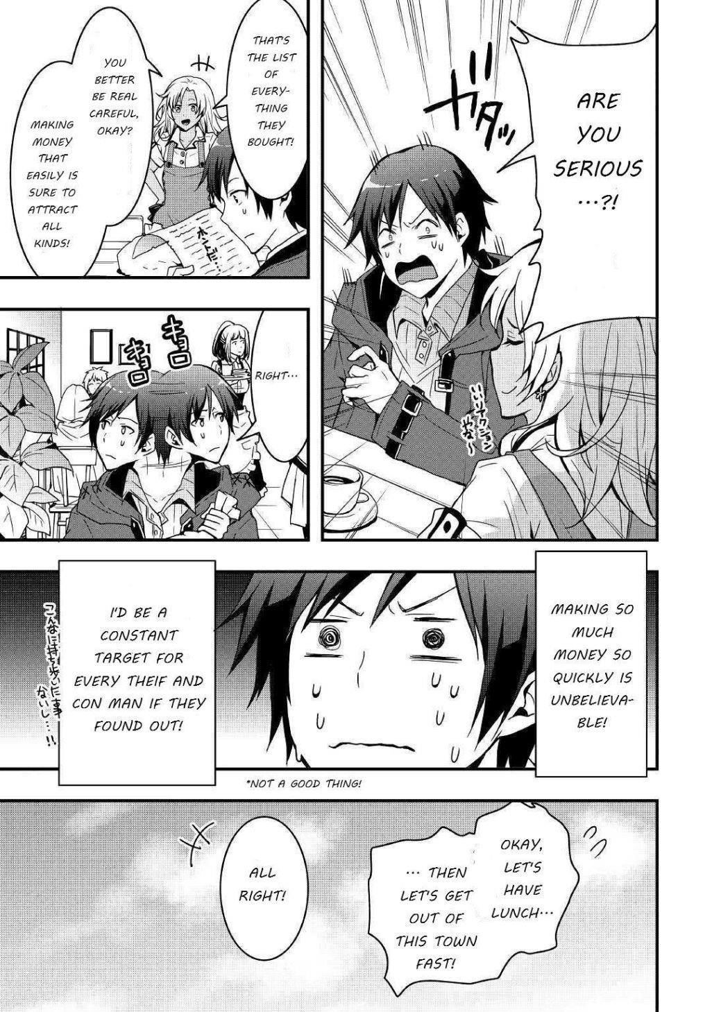 I Will Live Freely In Another World With Equipment Manufacturing Cheat Chapter 5 - Page 13 in English