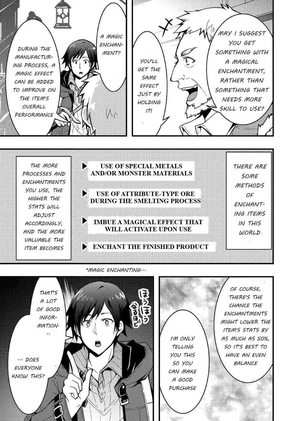 I Will Live Freely In Another World With Equipment Manufacturing Cheat Chapter 6 - Page 11 in English