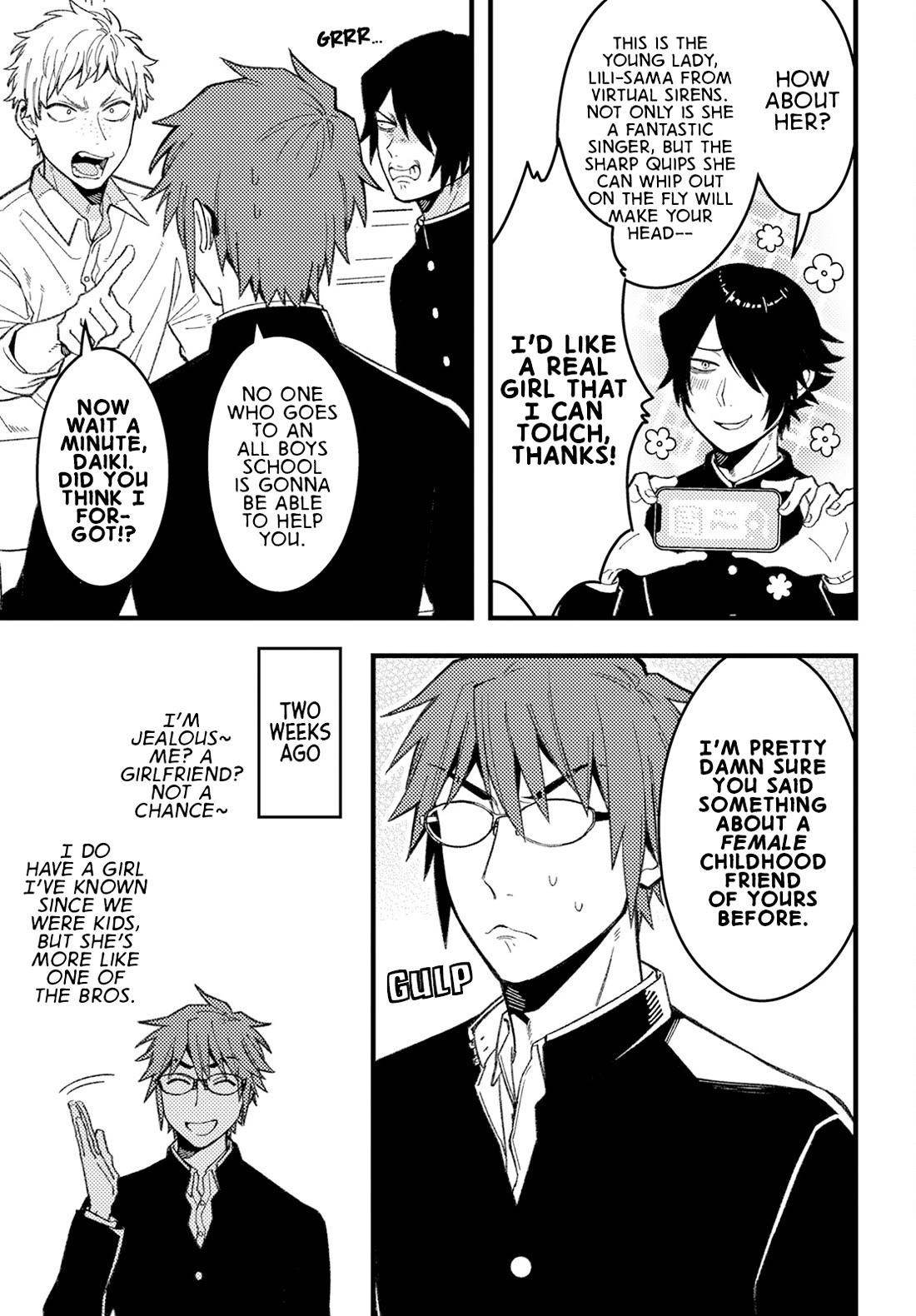 Wakaba-chan Wants to Make It Clear Chapter 7 - Page 3 in English