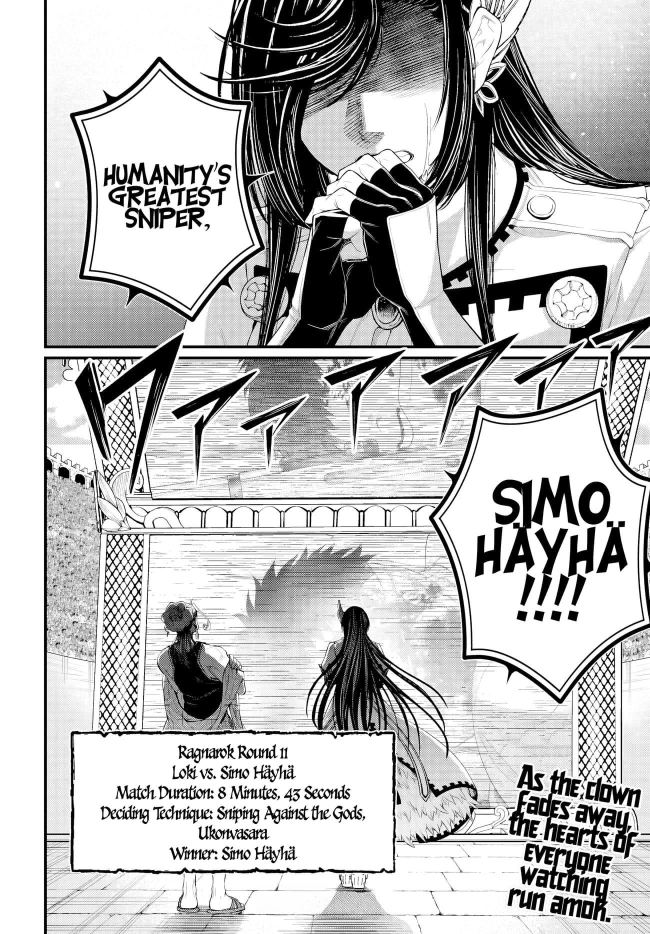 SHUUMATSU NO VALKYRIE Chapter 105 - Page 40 in English