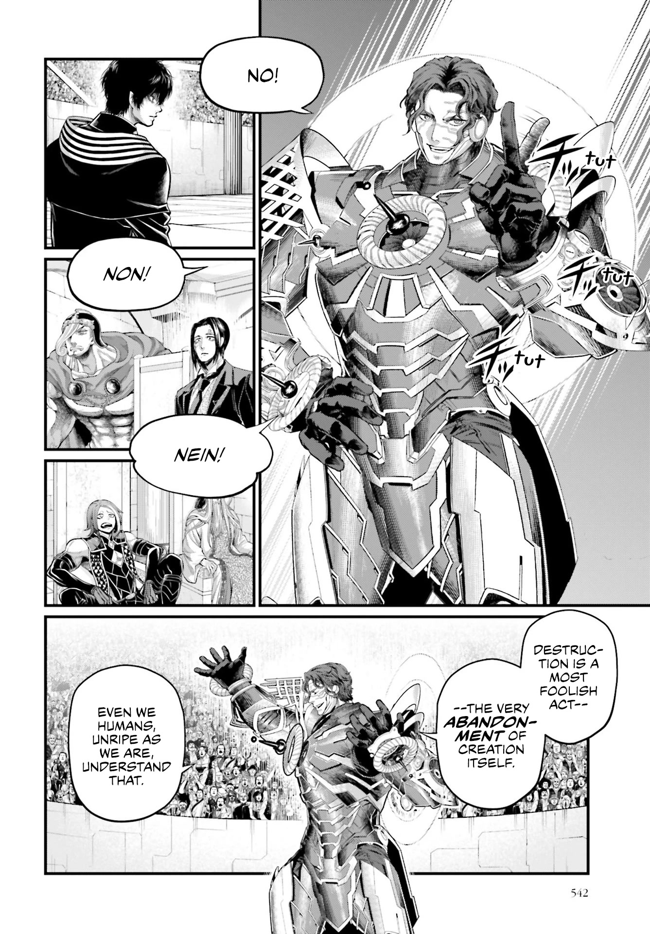 SHUUMATSU NO VALKYRIE Chapter 68 - Page 36 in English