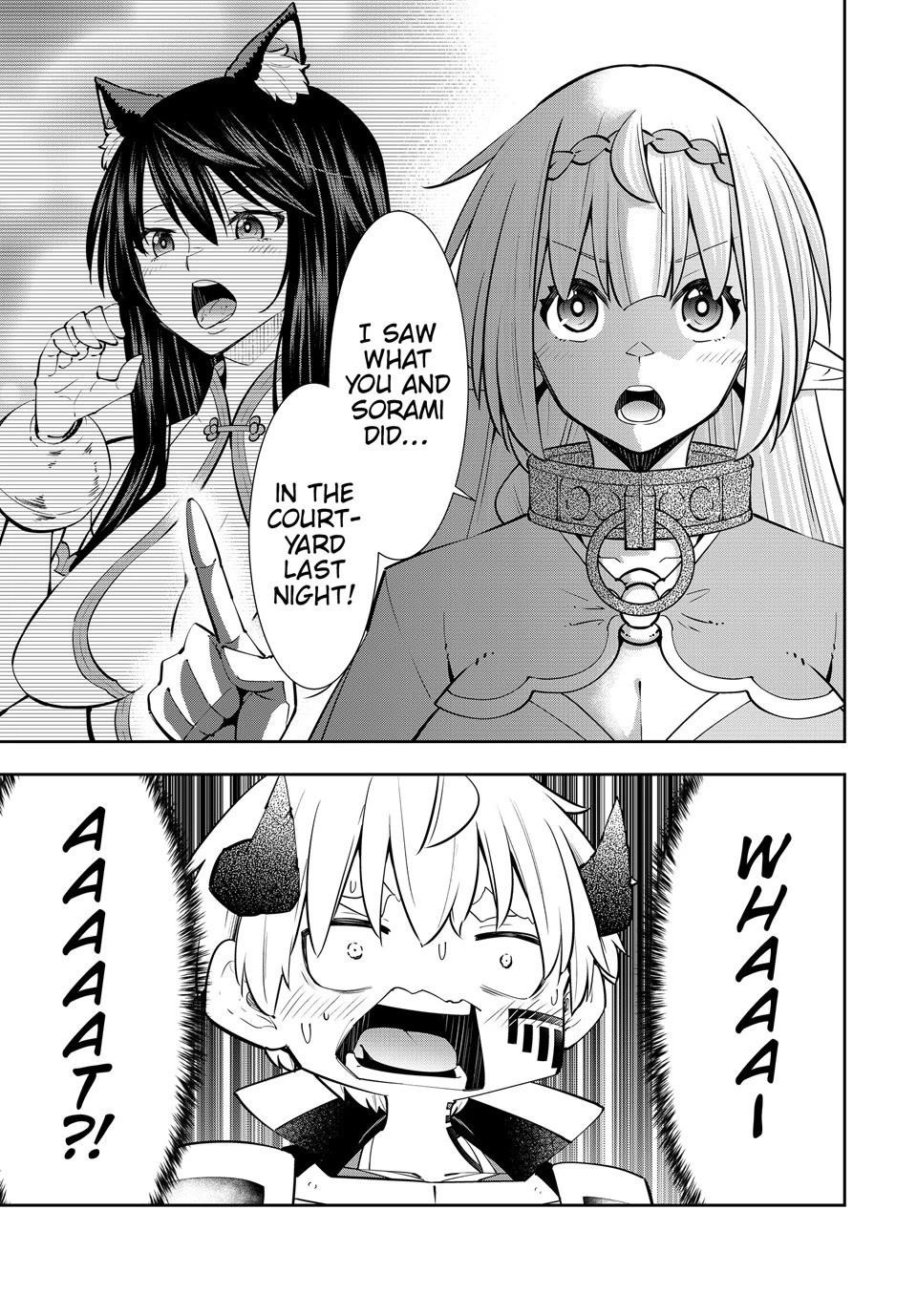 Isekai Maou To Shoukan Shoujo Dorei Majutsu Chapter 128 - Page 35 in English