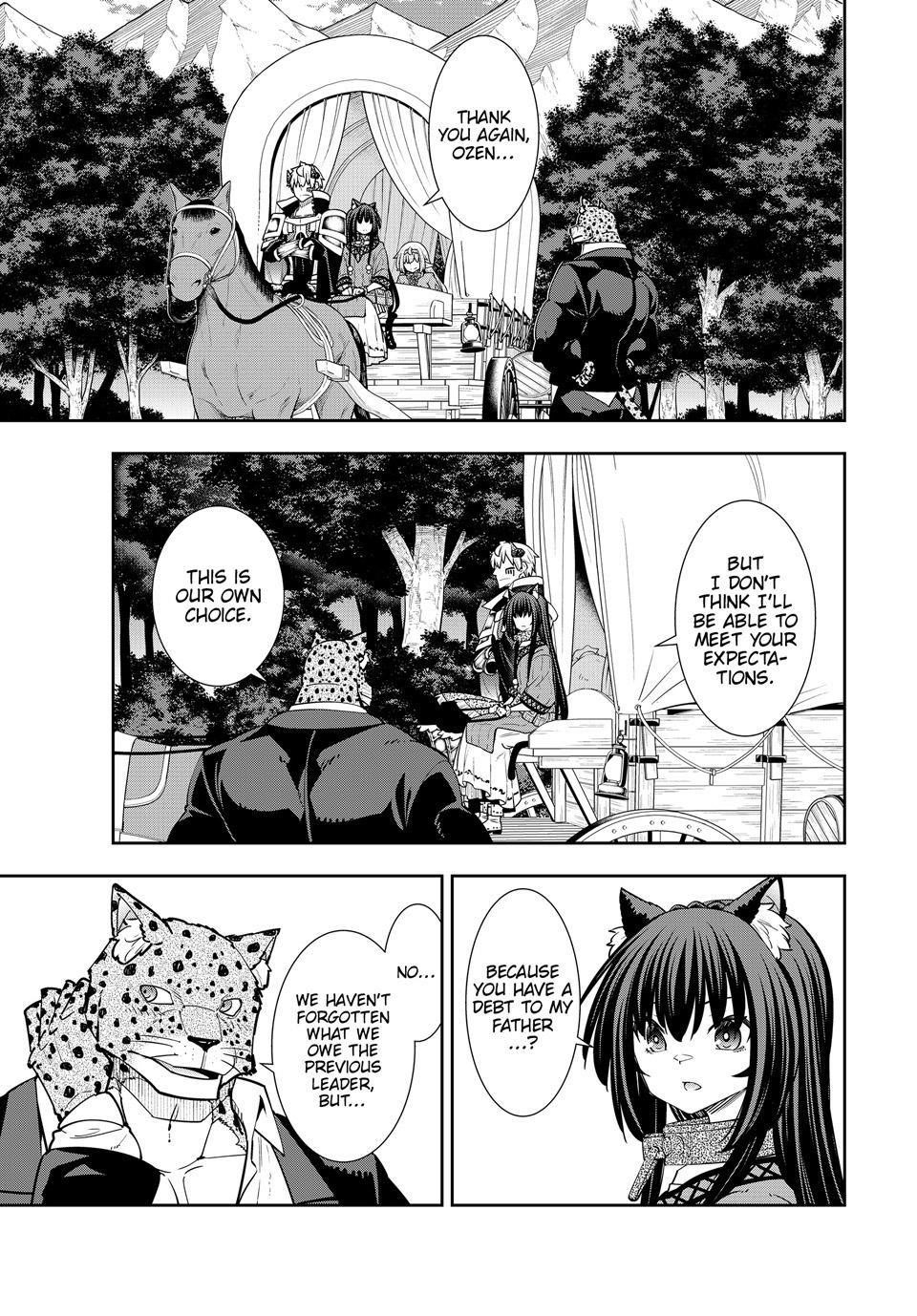 Isekai Maou To Shoukan Shoujo Dorei Majutsu Chapter 129 - Page 35 in English
