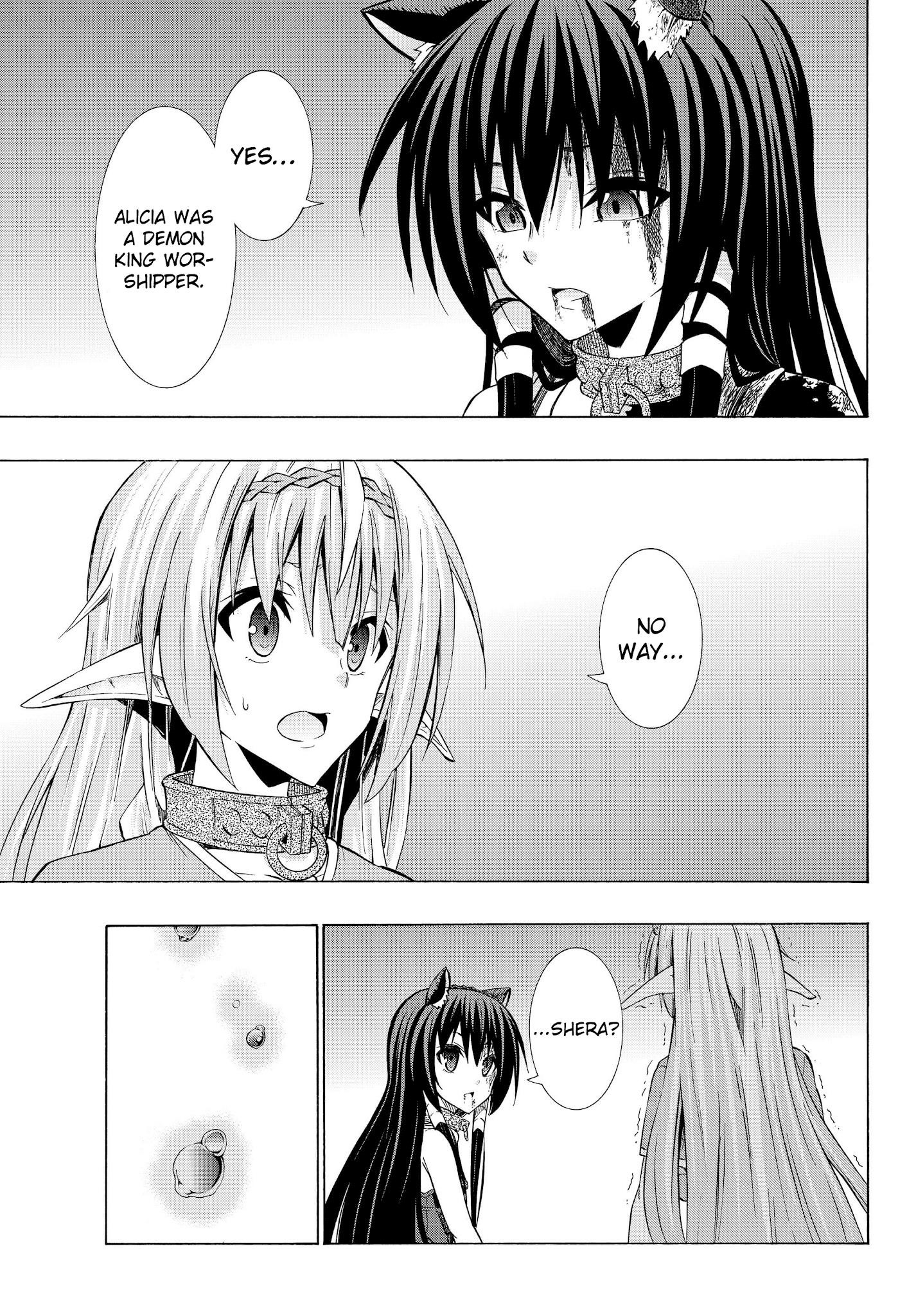 Isekai Maou To Shoukan Shoujo Dorei Majutsu Chapter 35.2 - Page 11 in English