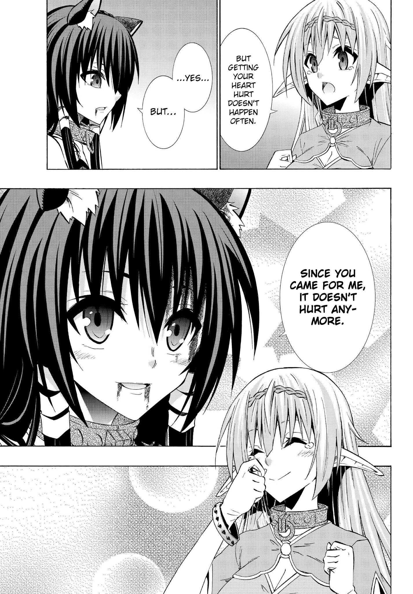 Isekai Maou To Shoukan Shoujo Dorei Majutsu Chapter 35.2 - Page 13 in English