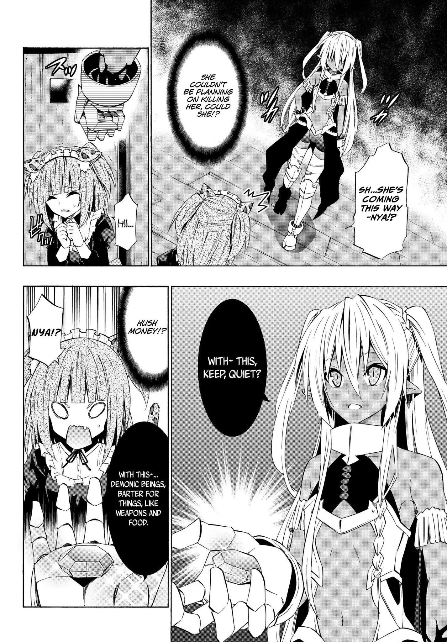 Isekai Maou To Shoukan Shoujo Dorei Majutsu Chapter 40.2 - Page 6 in English