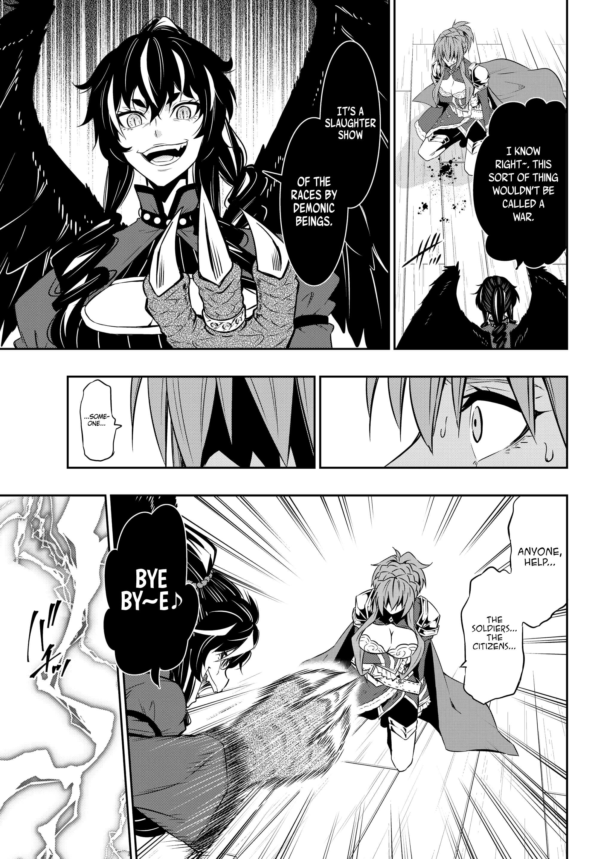 Isekai Maou To Shoukan Shoujo Dorei Majutsu Chapter 59.2 - Page 13 in English
