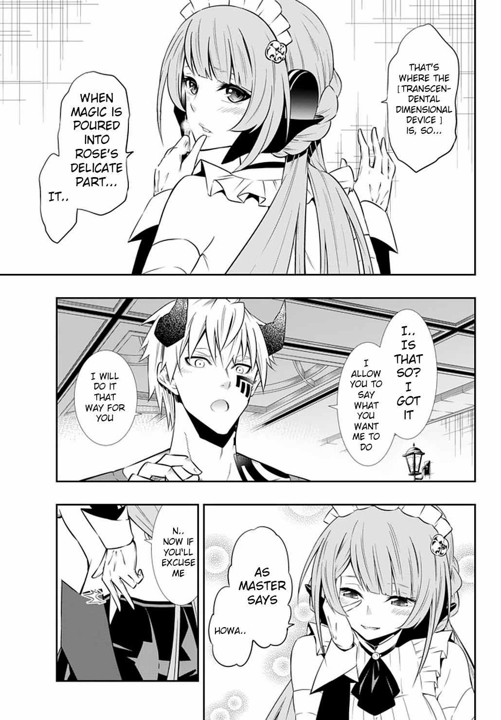 Isekai Maou To Shoukan Shoujo Dorei Majutsu Chapter 65 - Page 25 in English
