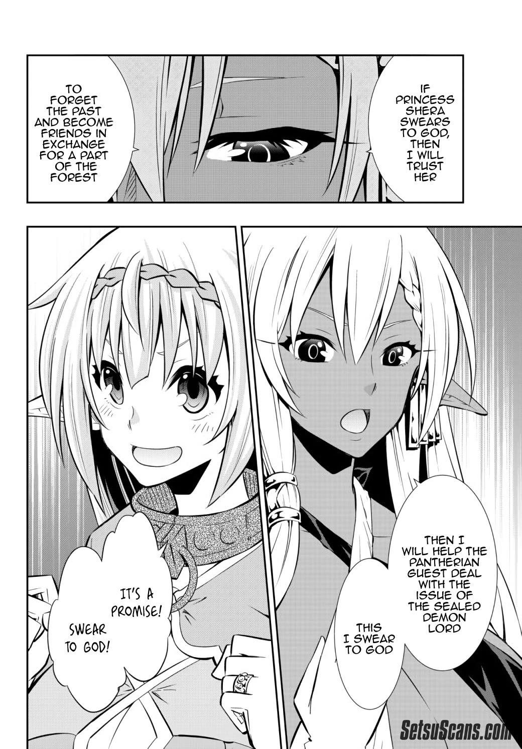 Isekai Maou To Shoukan Shoujo Dorei Majutsu Chapter 76.2 - Page 4 in English
