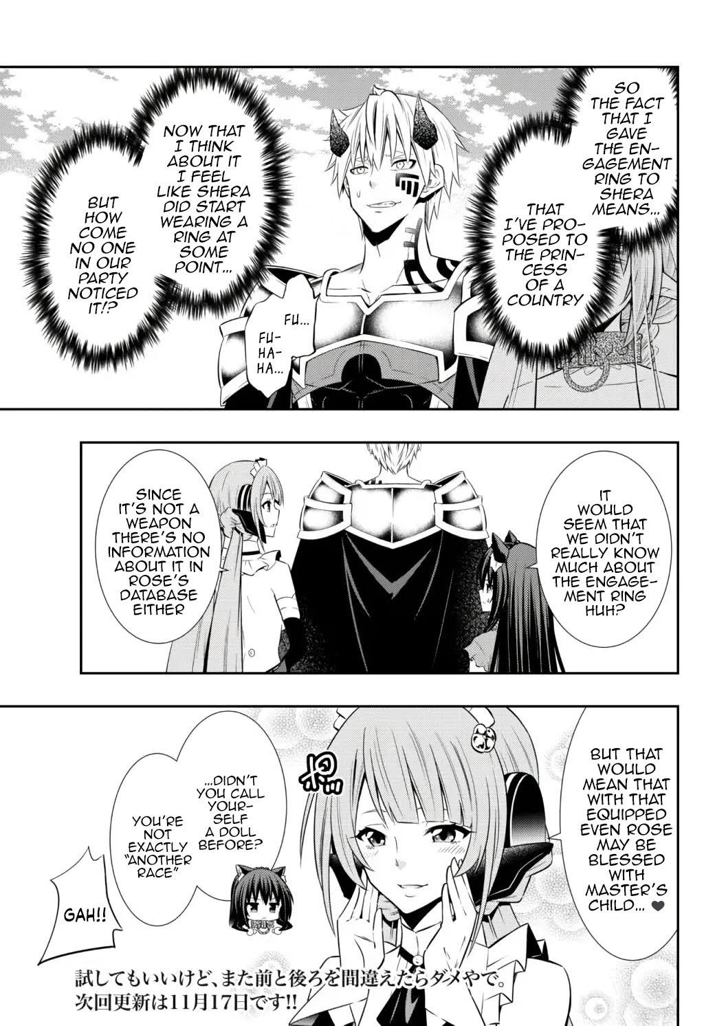 Isekai Maou To Shoukan Shoujo Dorei Majutsu Chapter 83.1 - Page 19 in English