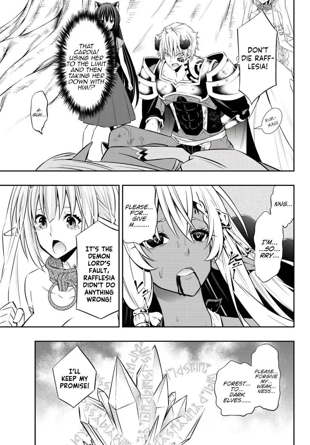 Isekai Maou To Shoukan Shoujo Dorei Majutsu Chapter 84.2 - Page 7 in English