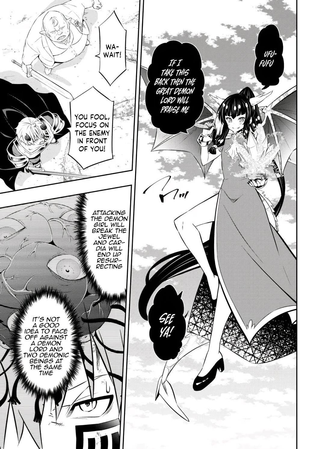 Isekai Maou To Shoukan Shoujo Dorei Majutsu Chapter 85.1 - Page 3 in English