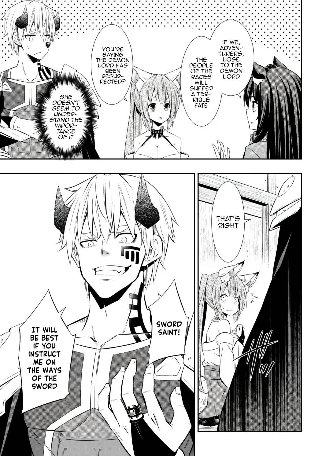 Isekai Maou To Shoukan Shoujo Dorei Majutsu Chapter 89.3 - Page 8 in English