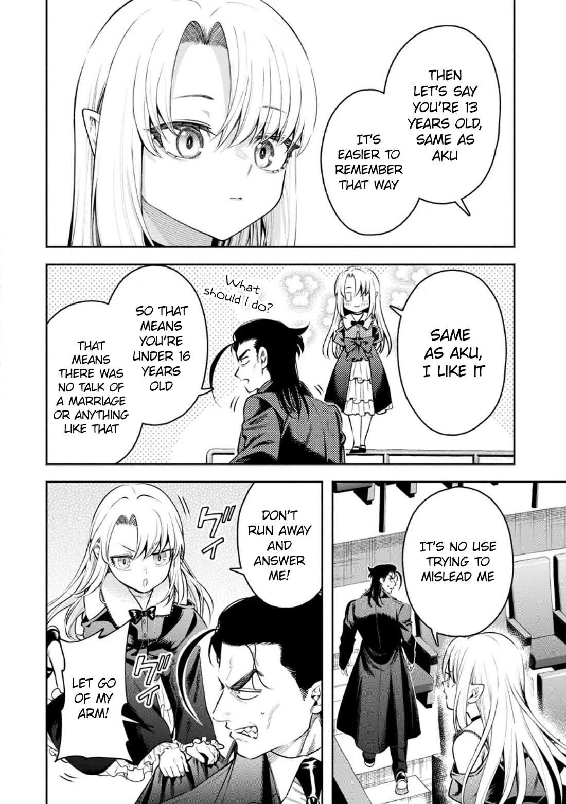 Maou-Sama, Retry! R Chapter 37 - Page 28 in English