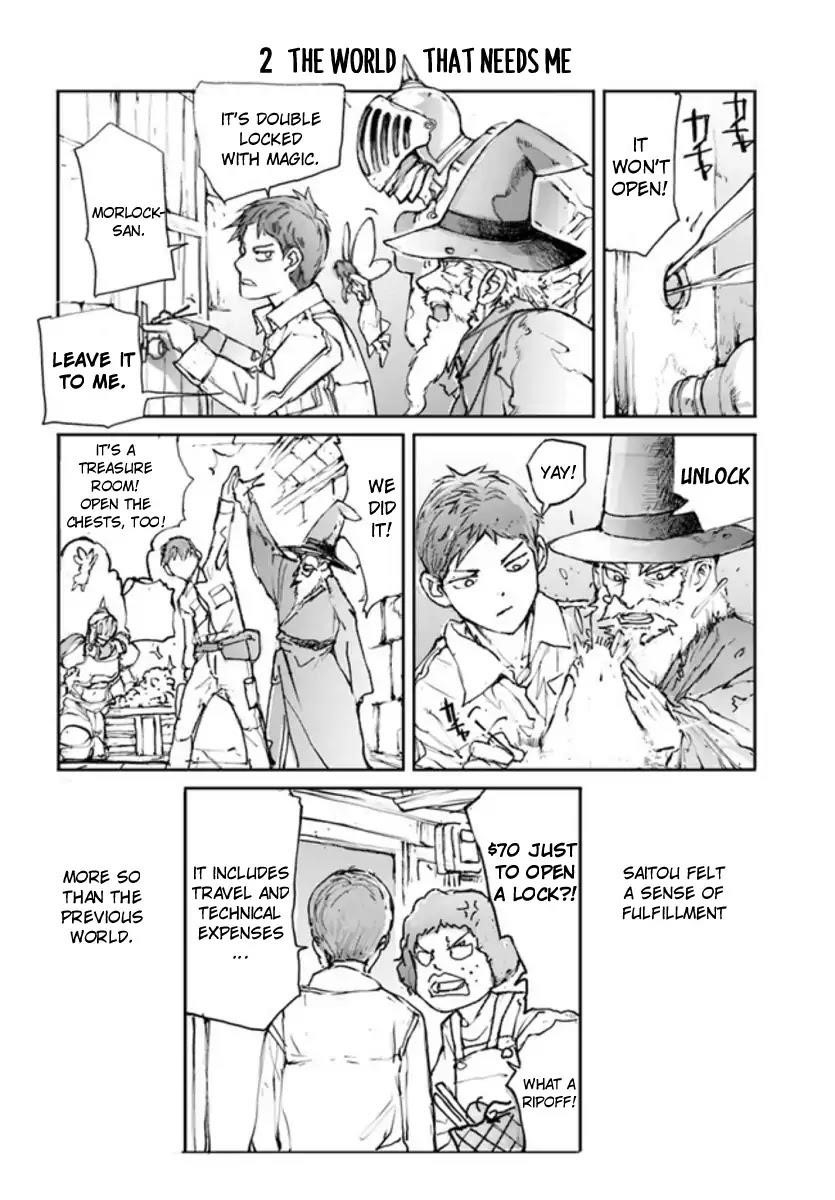 Handyman Saitou In Another World Chapter 1 - Page 3 in English