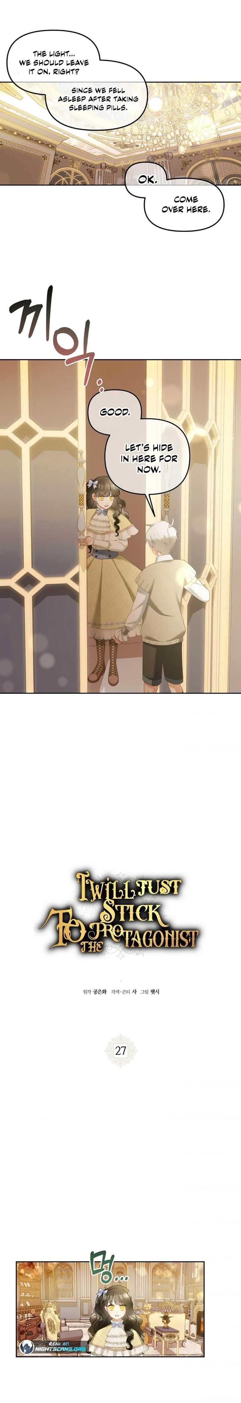 I Will Just Stick To The Protagonist Chapter 27 - Page 8 in English