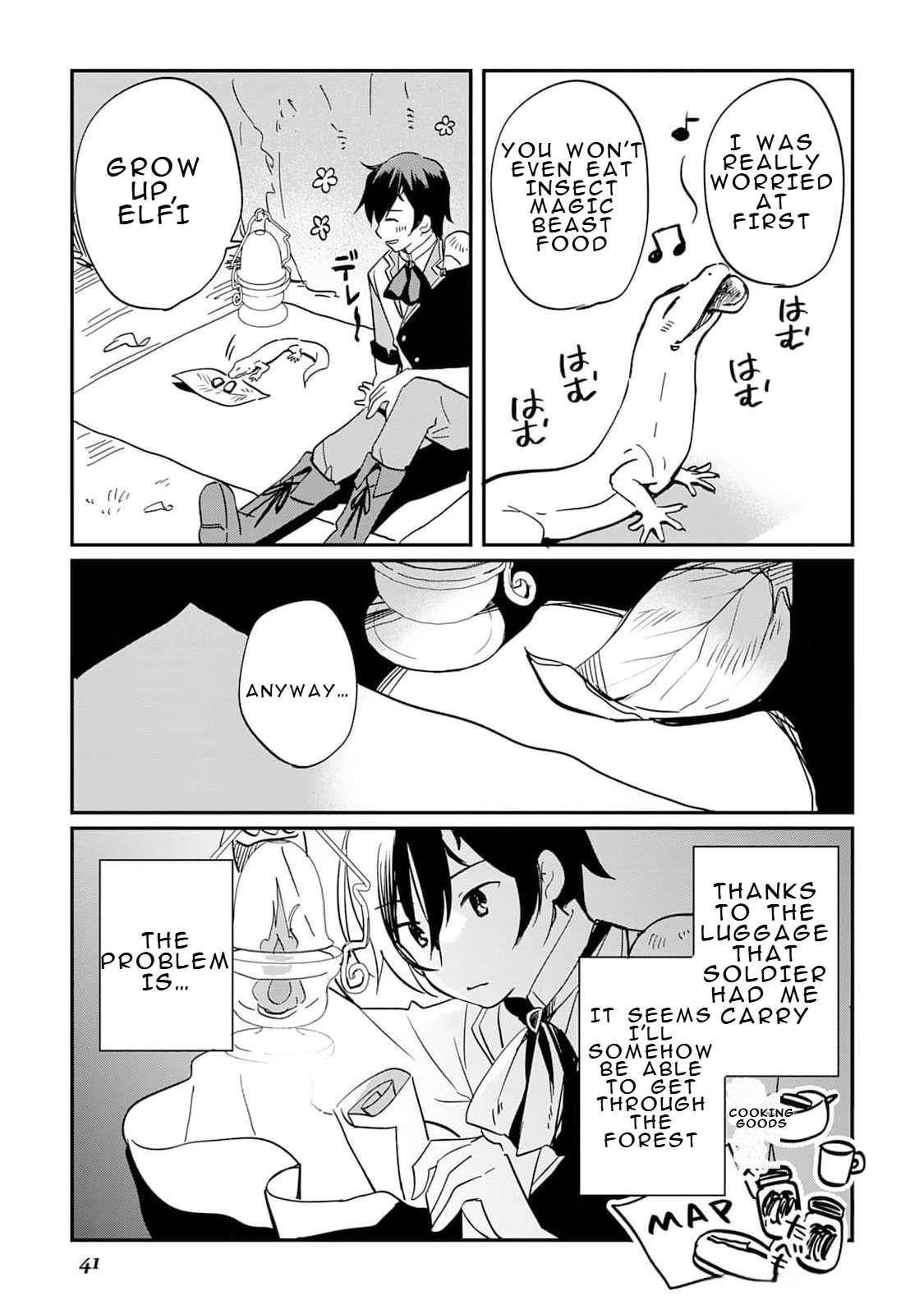 The Sacred Beast Tamer Who Summoned a Lizard (Actually a Divine Dragon), Living a Pioneering Life on the Dragon’s Back Chapter 1 - Page 41 in English