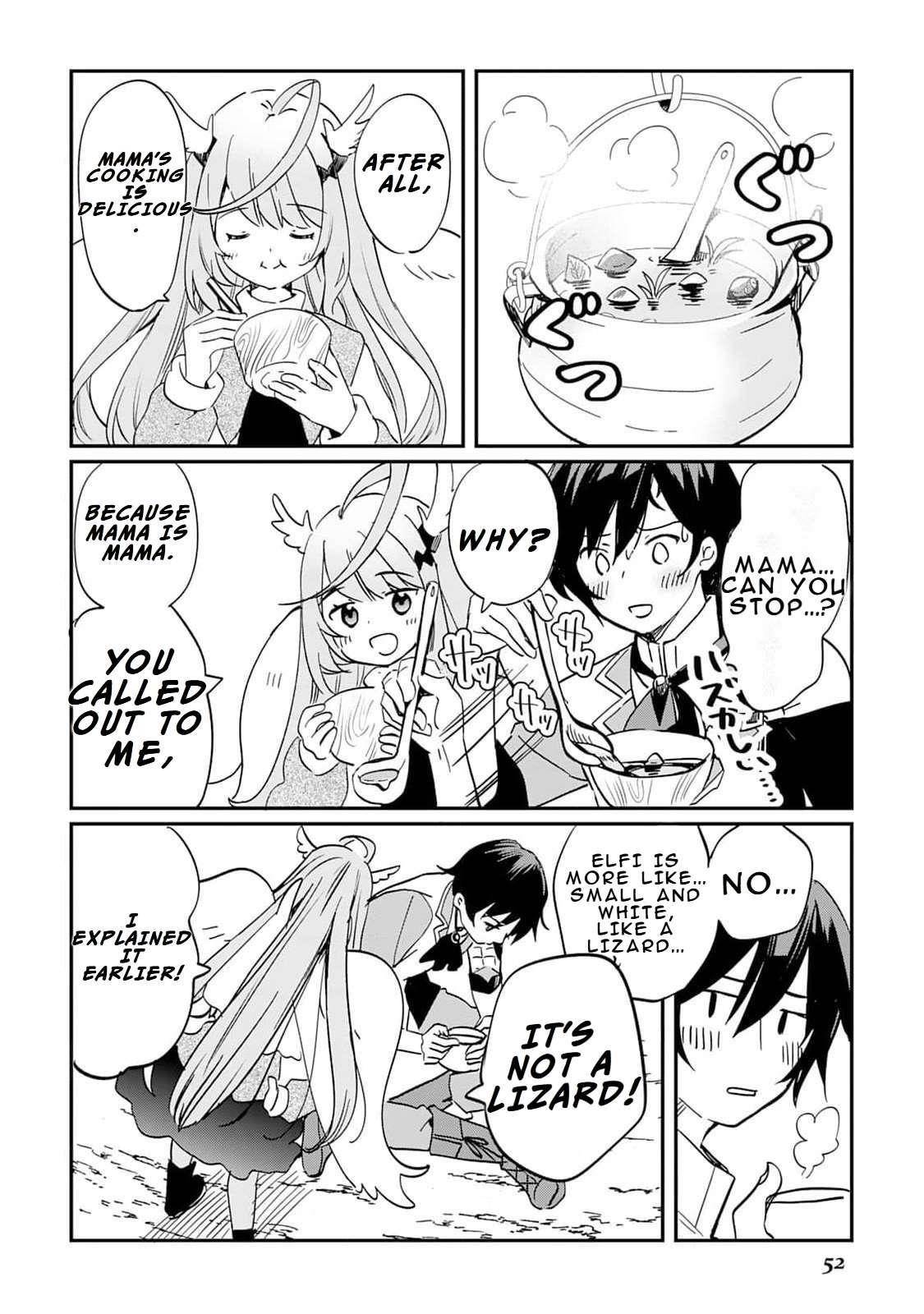 The Sacred Beast Tamer Who Summoned a Lizard (Actually a Divine Dragon), Living a Pioneering Life on the Dragon’s Back Chapter 1 - Page 52 in English