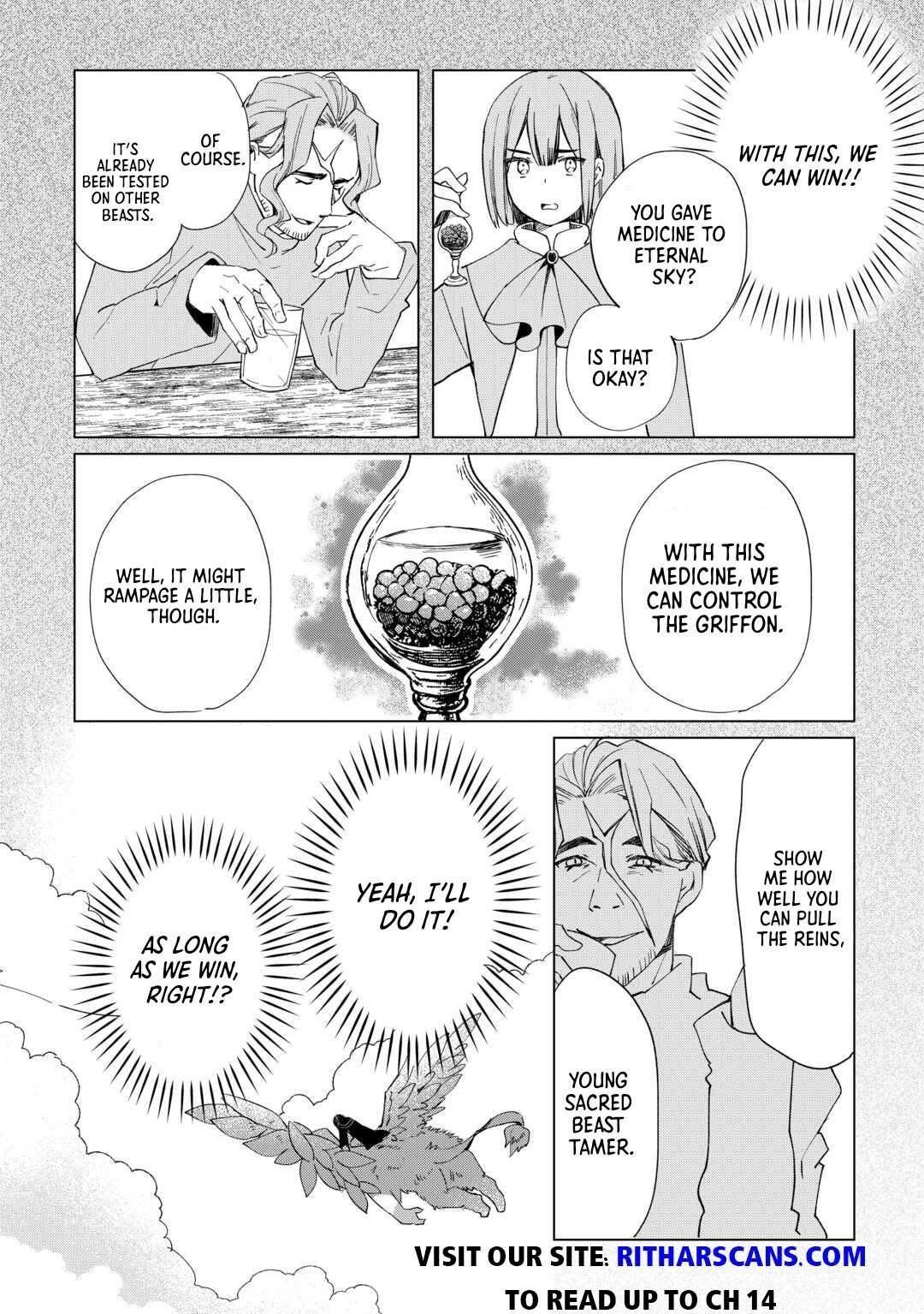 The Sacred Beast Tamer Who Summoned a Lizard (Actually a Divine Dragon), Living a Pioneering Life on the Dragon’s Back Chapter 14 - Page 2 in English