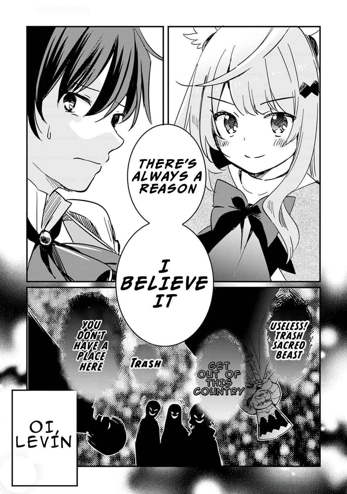 The Sacred Beast Tamer Who Summoned a Lizard (Actually a Divine Dragon), Living a Pioneering Life on the Dragon’s Back Chapter 2 - Page 3 in English