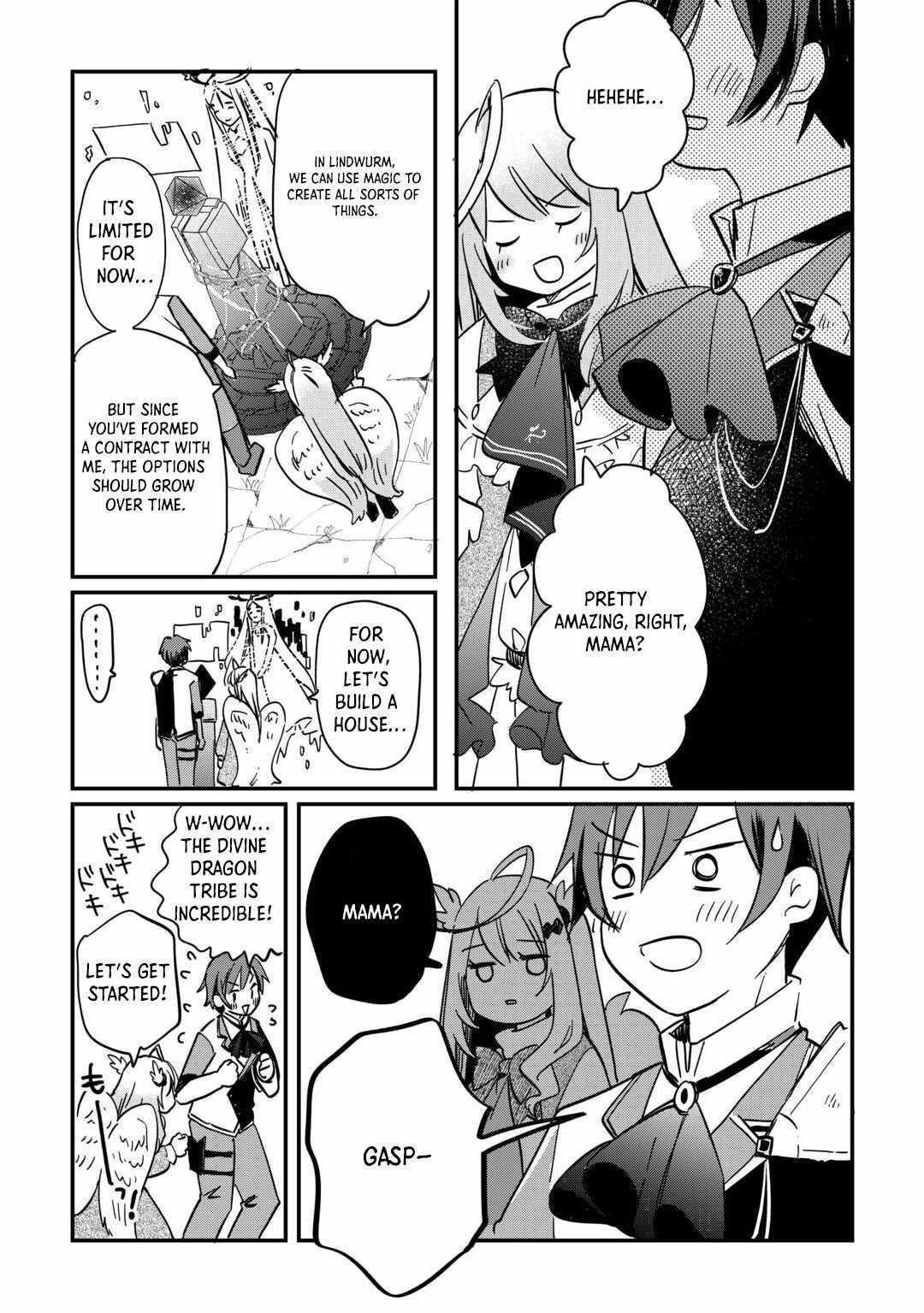 The Sacred Beast Tamer Who Summoned a Lizard (Actually a Divine Dragon), Living a Pioneering Life on the Dragon’s Back Chapter 3 - Page 11 in English