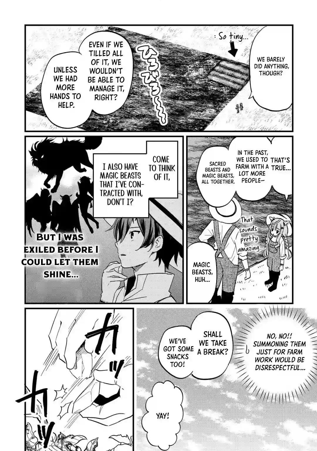 The Sacred Beast Tamer Who Summoned a Lizard (Actually a Divine Dragon), Living a Pioneering Life on the Dragon’s Back Chapter 6 - Page 4 in English