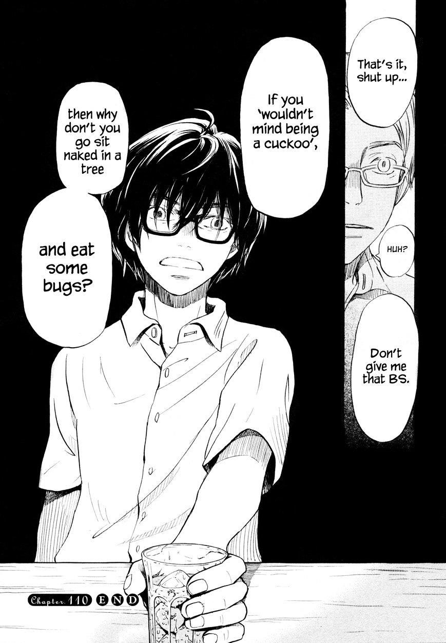 3-gatsu no Lion Chapter 110 - Page 16 in English