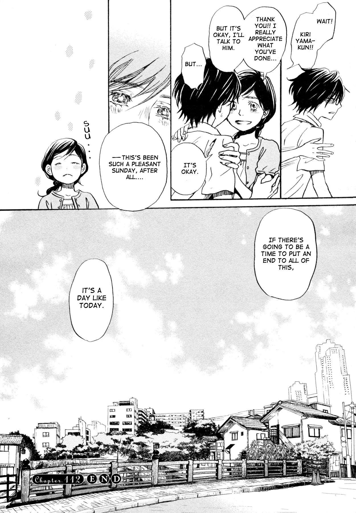 3-gatsu no Lion Chapter 112 - Page 14 in English