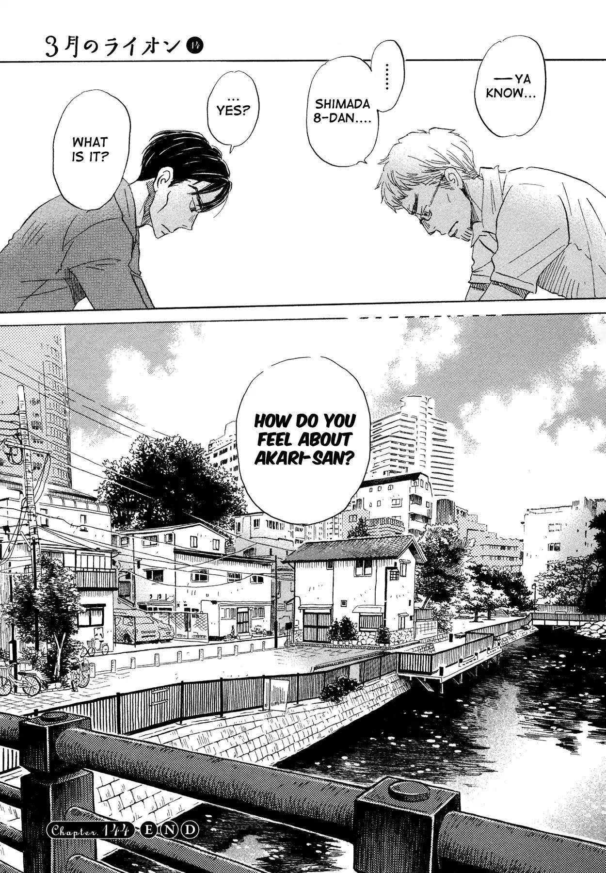 3-gatsu no Lion Chapter 144 - Page 11 in English