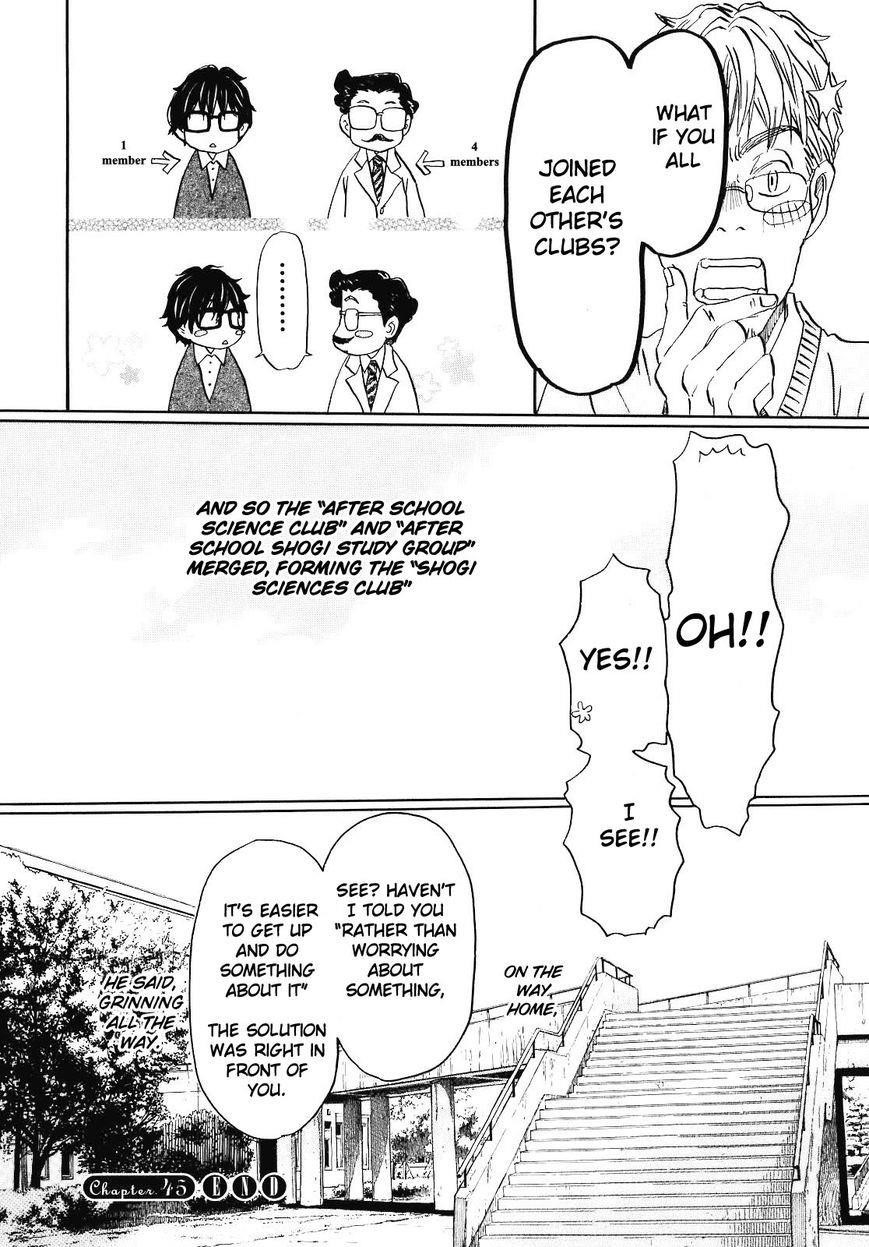 3-gatsu no Lion Chapter 45 - Page 16 in English