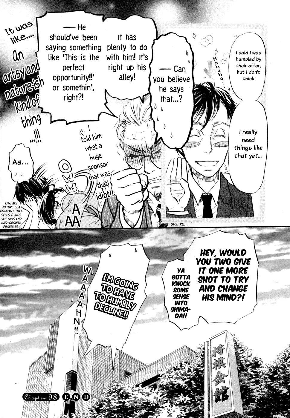3-gatsu no Lion Chapter 98 - Page 15 in English