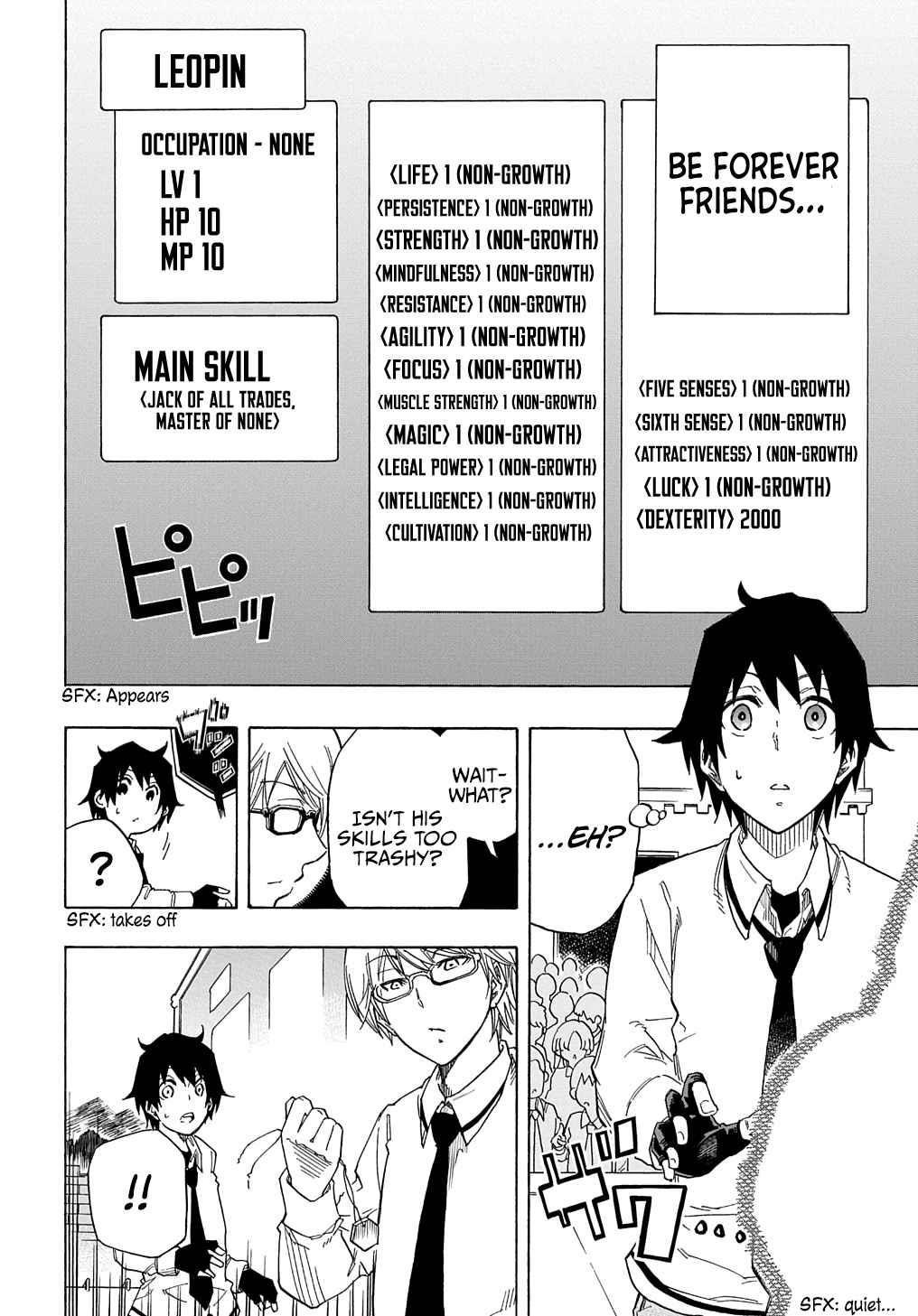 Exiled in a Class Trial for Poor Dexterity Chapter 1 - Page 11 in English