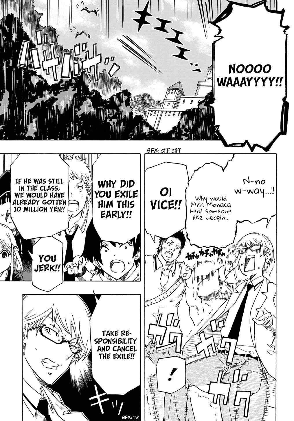 Exiled in a Class Trial for Poor Dexterity Chapter 1 - Page 24 in English