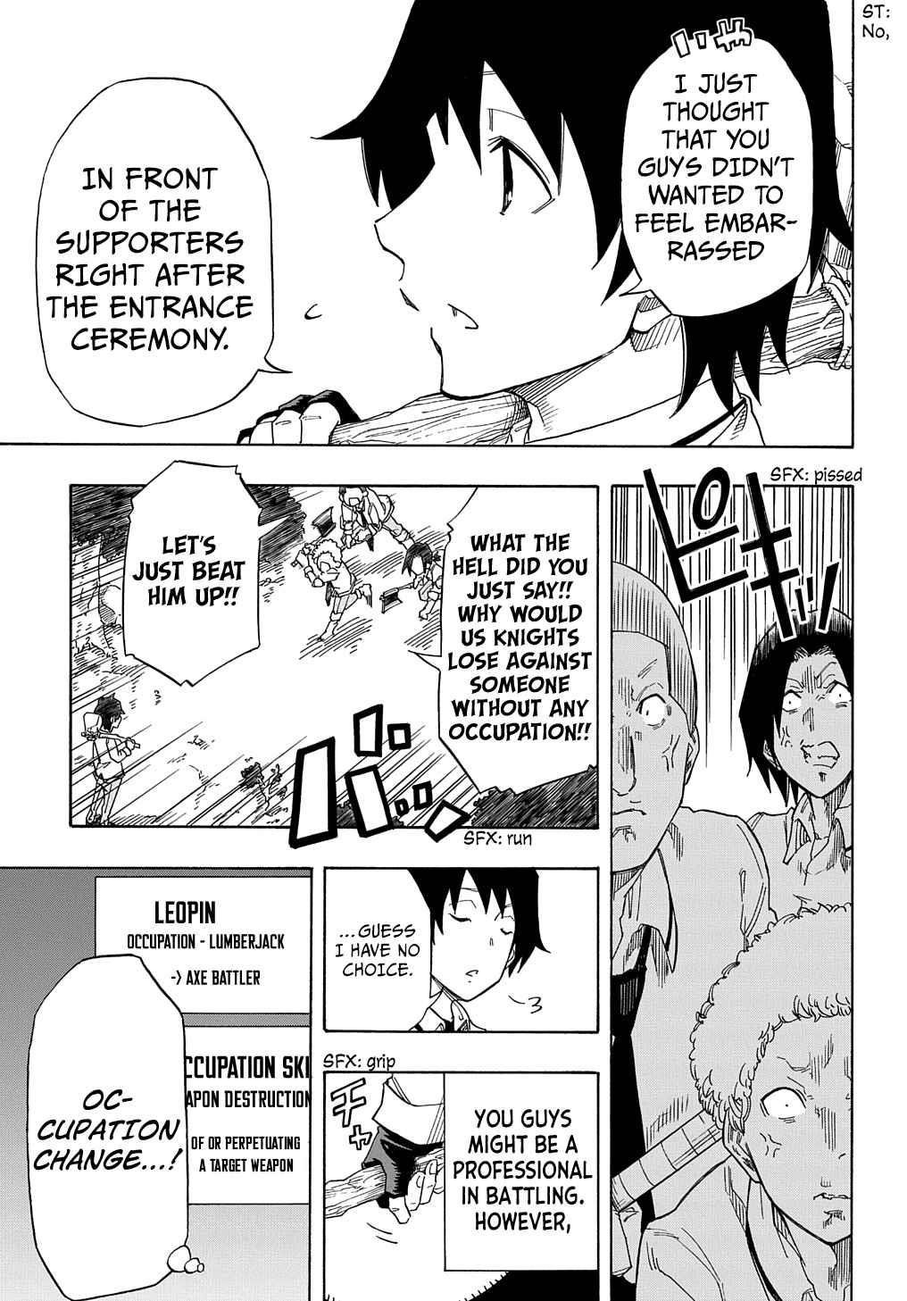 Exiled in a Class Trial for Poor Dexterity Chapter 1 - Page 52 in English