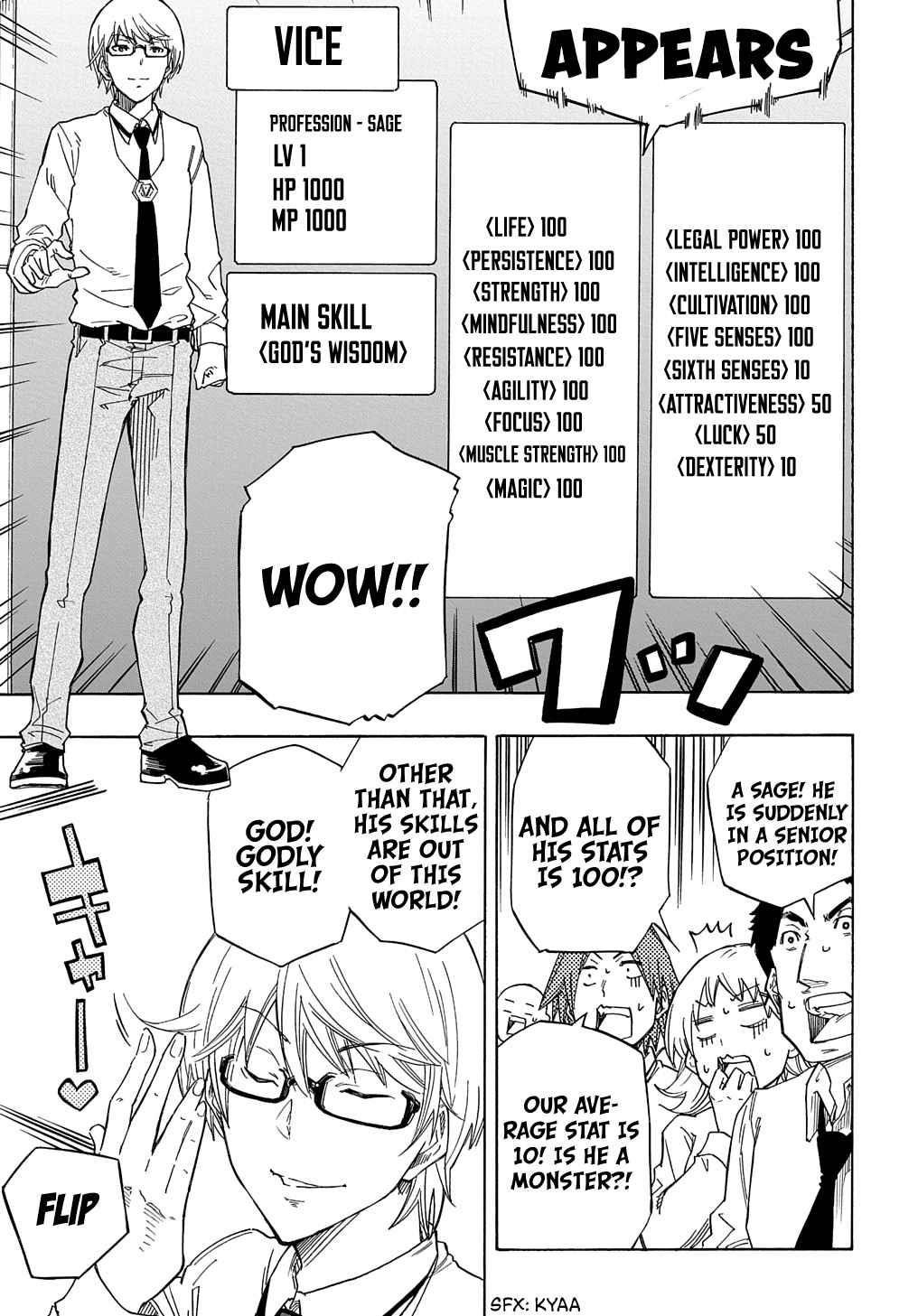 Exiled in a Class Trial for Poor Dexterity Chapter 1 - Page 8 in English