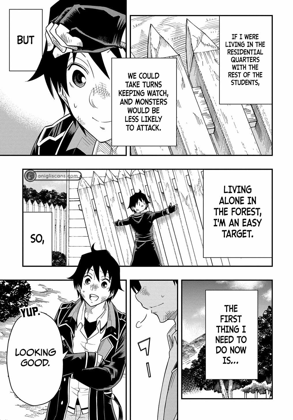 Exiled in a Class Trial for Poor Dexterity Chapter 10.1 - Page 9 in English