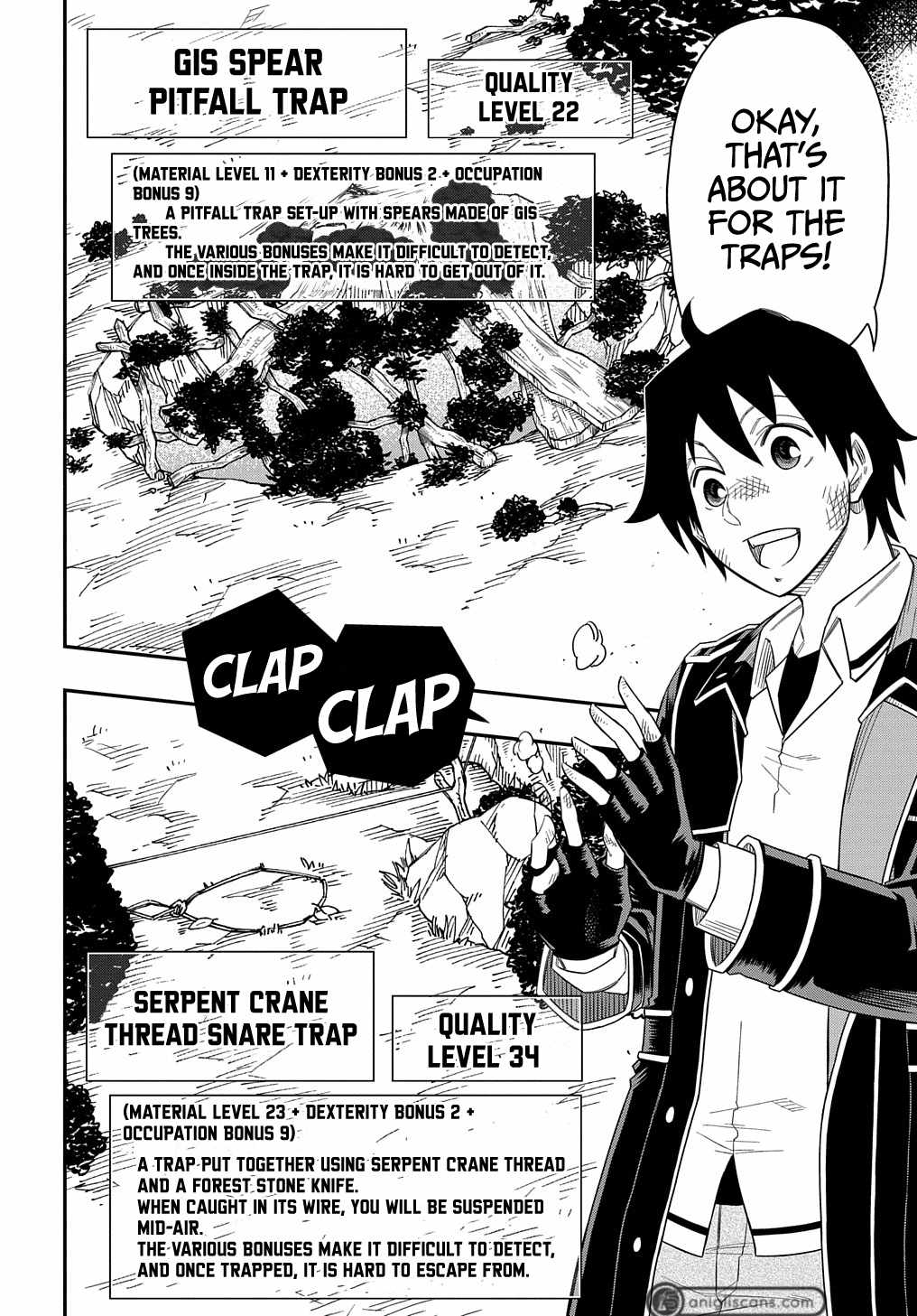 Exiled in a Class Trial for Poor Dexterity Chapter 10.2 - Page 8 in English