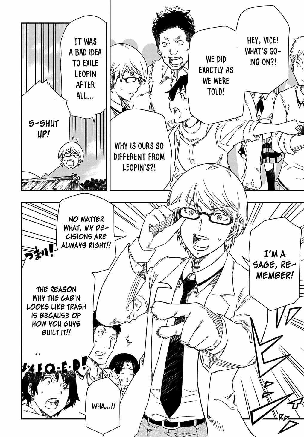Exiled in a Class Trial for Poor Dexterity Chapter 2 - Page 25 in English