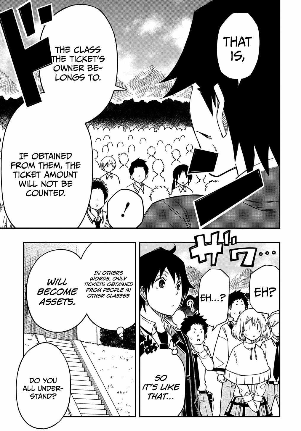 Exiled in a Class Trial for Poor Dexterity Chapter 22 - Page 11 in English