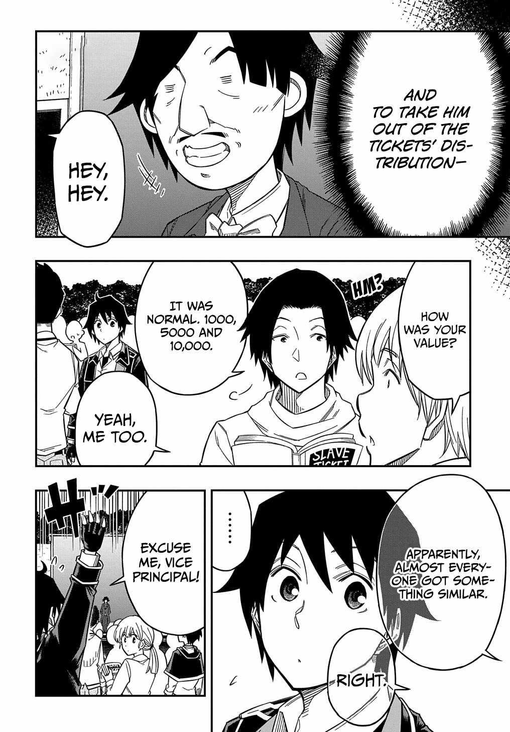 Exiled in a Class Trial for Poor Dexterity Chapter 22 - Page 20 in English