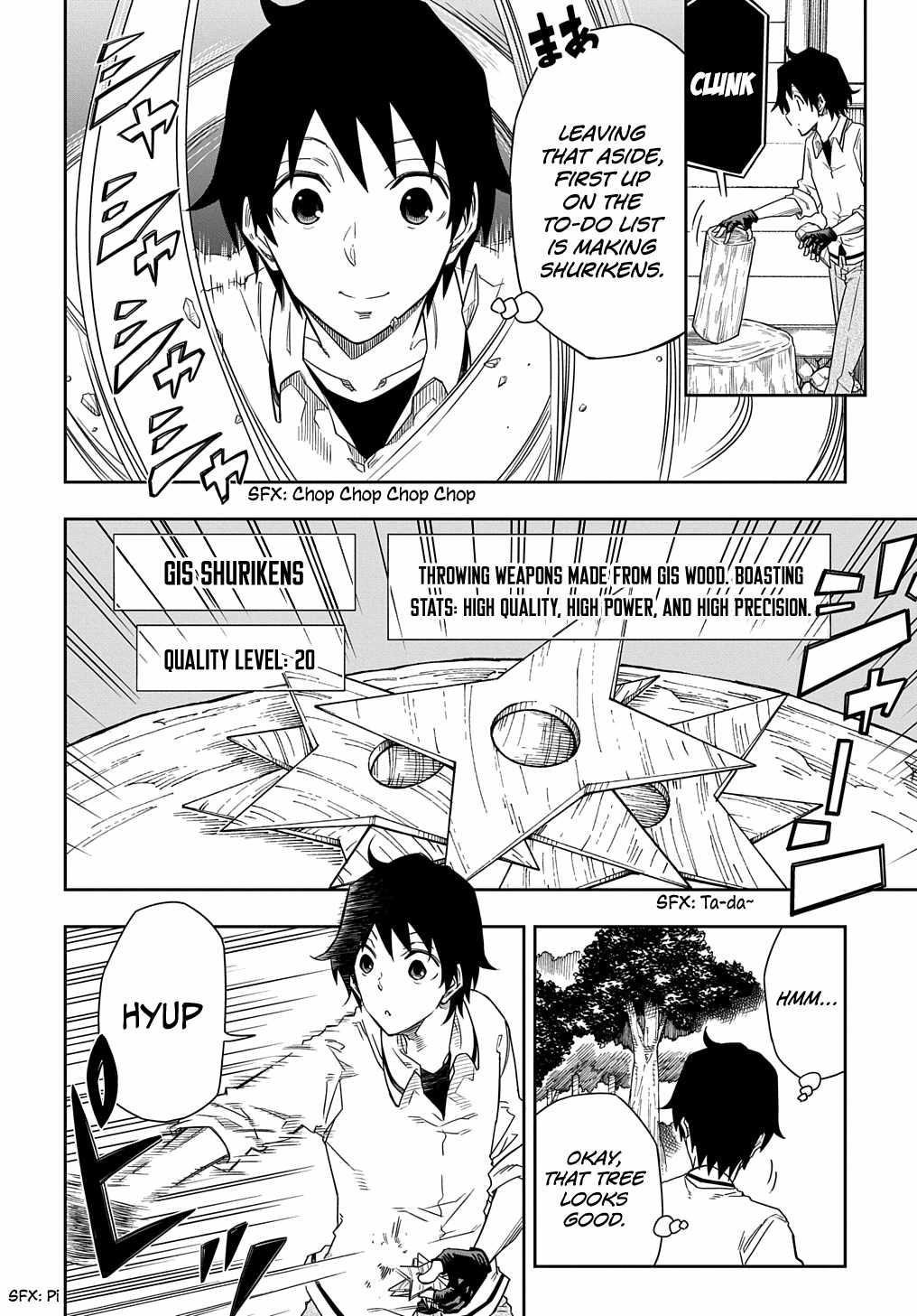 Exiled in a Class Trial for Poor Dexterity Chapter 3 - Page 4 in English