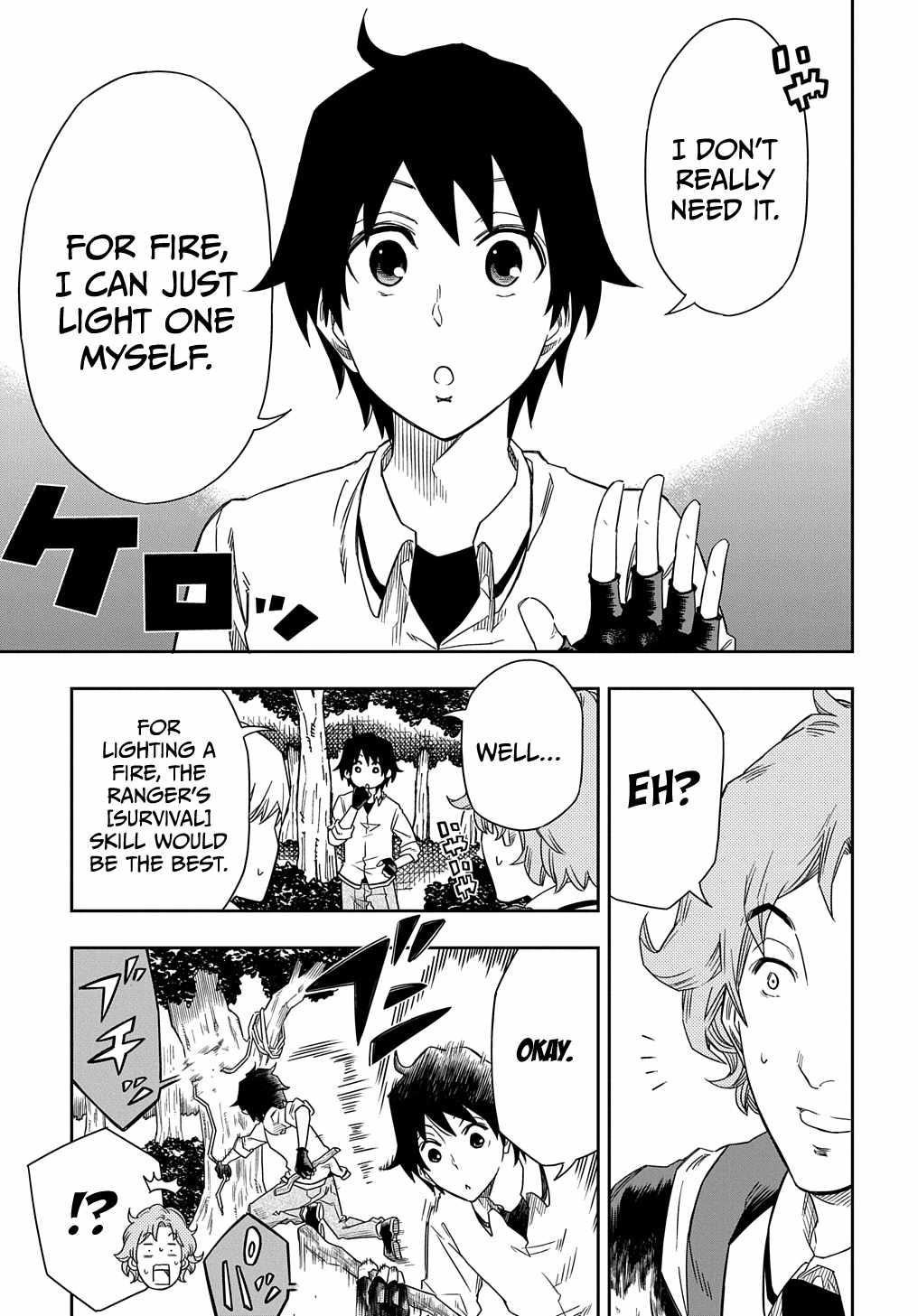 Exiled in a Class Trial for Poor Dexterity Chapter 3 - Page 9 in English