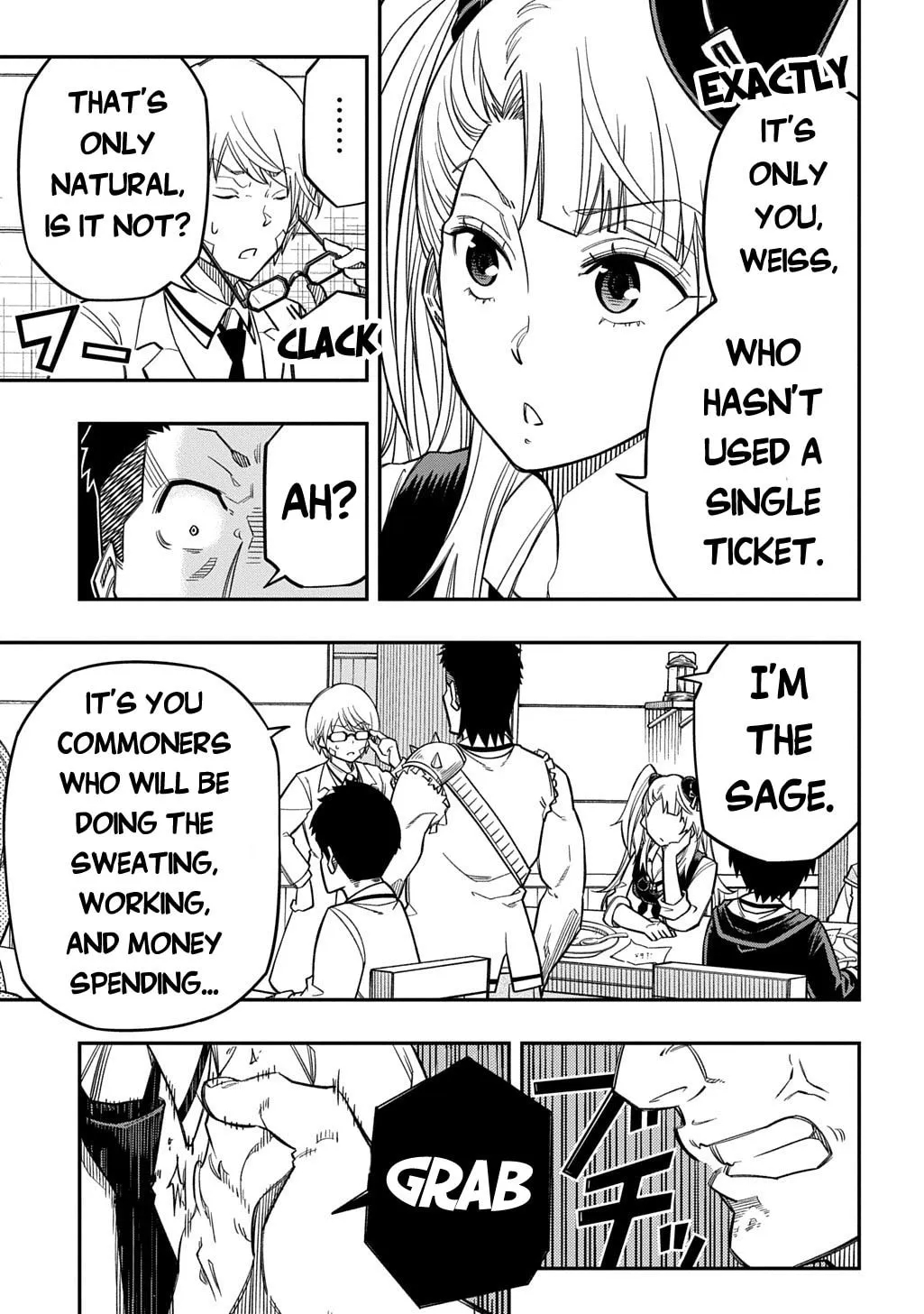 Exiled in a Class Trial for Poor Dexterity Chapter 38 - Page 13 in English